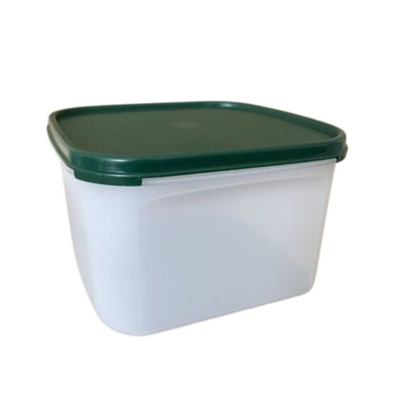 Tupperware Modular Mates 11 Cup Container #1620 GREEN Lid -  2.6L New - Picture 2 of 3